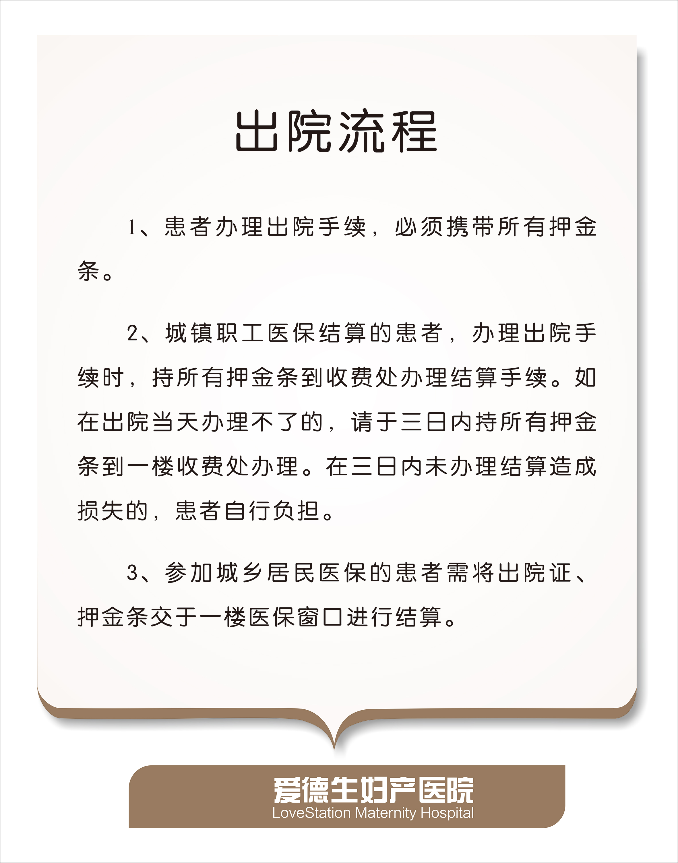 出院流程